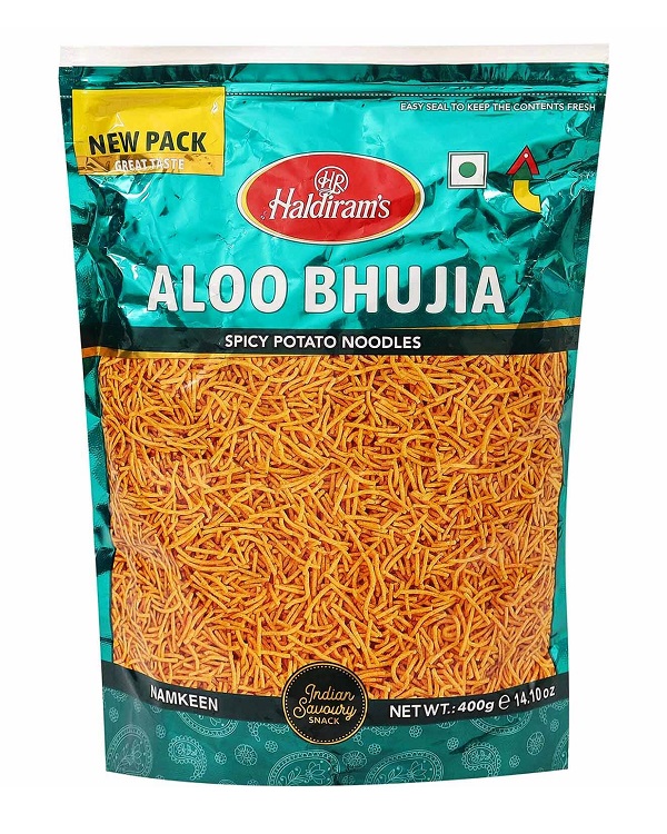 Snack Aloo Bhujia - Haldiram's 400g.